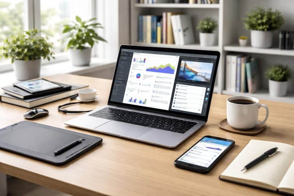 découvrez les meilleurs logiciels à maîtriser pour une formation digitale efficace et réussir à travailler en ligne avec aisance.