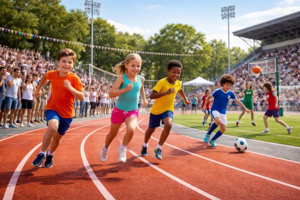 découvrez les compétitions spécialement organisées pour la jeunesse sportive, favorisant l'esprit d'équipe, le fair-play et le développement des talents sportifs dès le plus jeune âge.