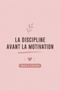 Une ambiance de travail inspirante avec des éléments de discipline