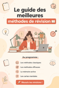 Un étudiant révisant avec des notes et des livres ouverts