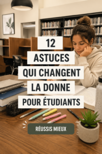 Un étudiant utilise des méthodes d'étude efficaces pour améliorer sa productivité.