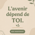Une personne réfléchissant à son avenir, symbolisant la prise de responsabilité personnelle.