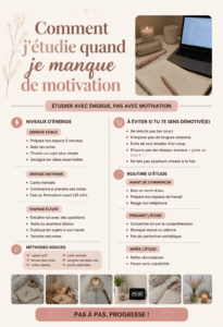 Un étudiant travaillant dans un espace d'étude organisé et inspirant.