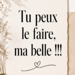 Femme confiante se lançant dans un défi avec détermination.