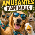 Une compilation d'images d'animaux drôles apportant de la joie.