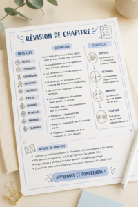 Modèles d'évaluation imprimables pour l'école à la maison, présentant des outils d'apprentissage variés.