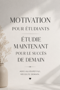 Un étudiant motivé en train d'étudier dans un espace lumineux avec des notes et un ordinateur.