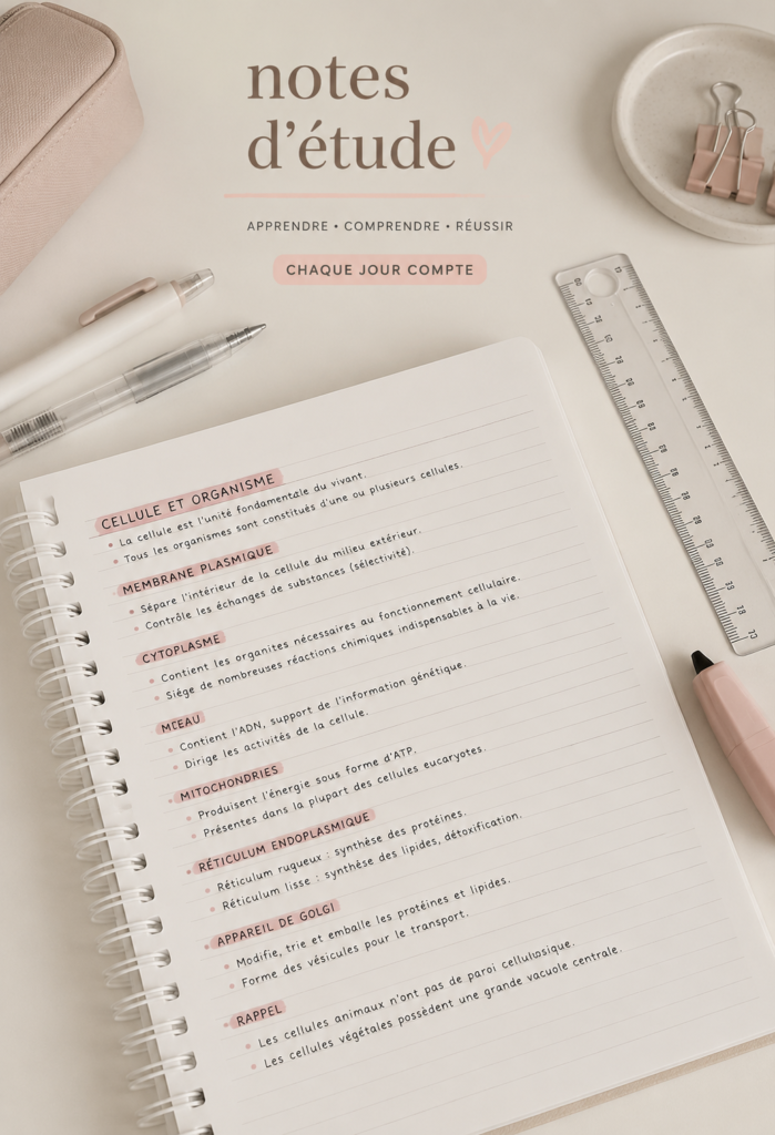 Un étudiant rédige des notes dans un cahier, entouré de livres.