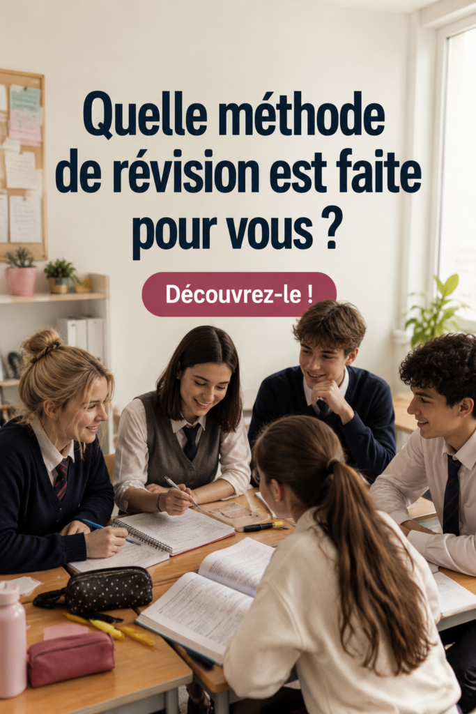 Étudiante réfléchissant à la méthode d'étude adaptée à son style d'apprentissage.