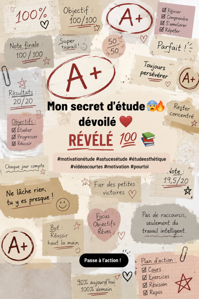 Espace d'étude esthétique et inspirant avec bureau bien organisé.