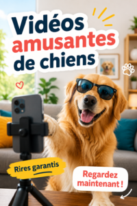 Un chien amusant jouant avec un jouet dans un jardin, apportant joie et rires.