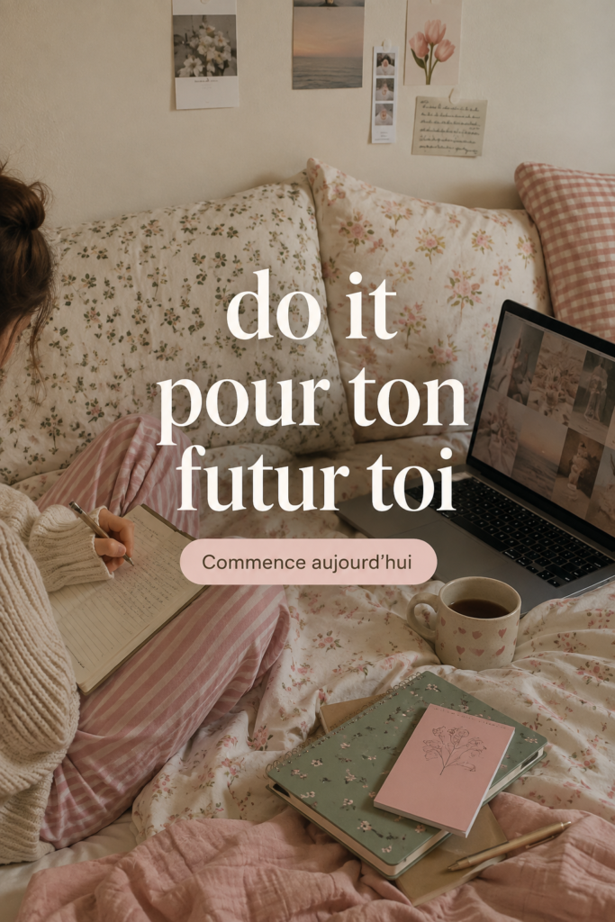 Étudiant prenant des notes pour préparer son avenir.