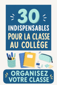 Aménagement innovant d'une salle de classe au collège avec des espaces de travail collaboratif