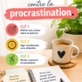 Étudiant travaillant sur son ordinateur pour éviter la procrastination