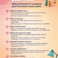 Étudiant prenant des notes à l'extérieur pendant l'été