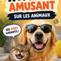 Image d'un chat drôle avec l'inscription humoristique pour illustrer l'humour animalier.