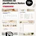Modèles gratuits de planificateurs Notion pour étudiants