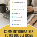 Capture d'écran d'une interface Google Drive bien organisée avec des dossiers thématiques