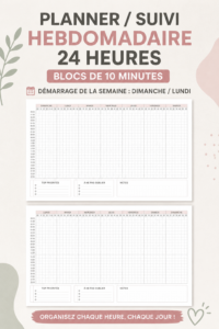 Capture d'écran d'un planificateur de temps étudiant gratuit
