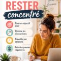 Un étudiant concentré sur son bureau avec des livres ouverts et un ordinateur.