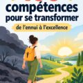 Un étudiant concentré apprenant de nouvelles compétences à son bureau.