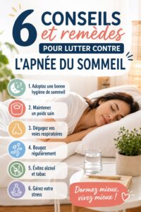 Étudiant utilisant des méthodes pour améliorer son sommeil face à l'apnée du sommeil.