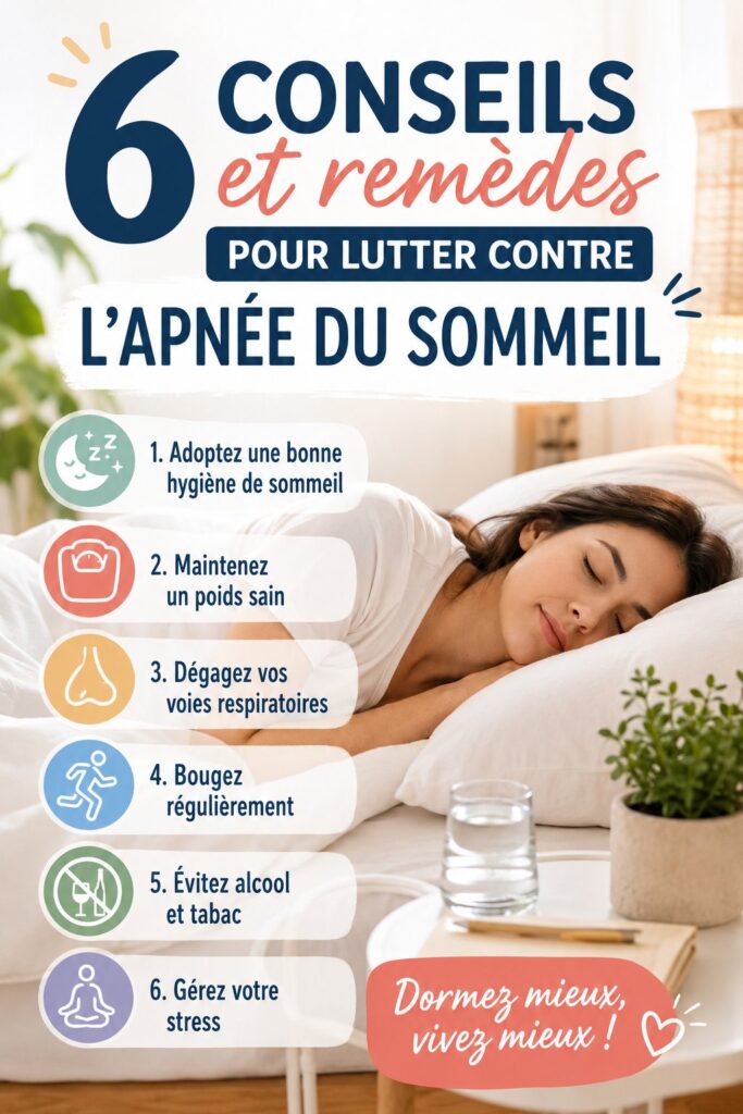 Étudiant utilisant des méthodes pour améliorer son sommeil face à l'apnée du sommeil.