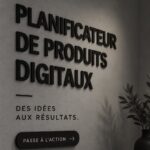 Un planner numérique illustré sur un écran d'ordinateur.