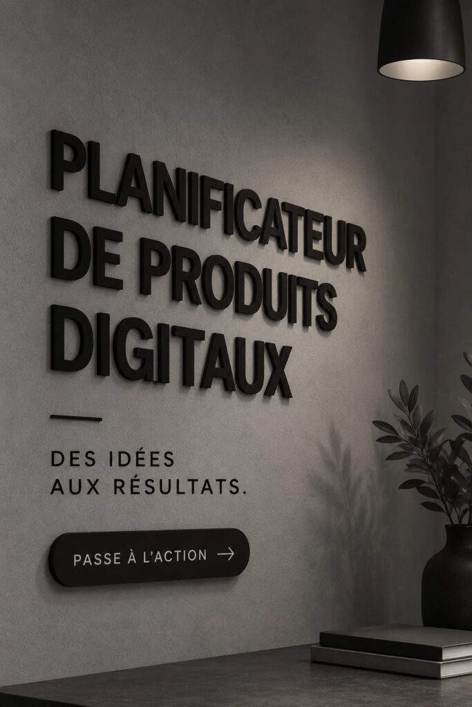 Un planner numérique illustré sur un écran d'ordinateur.
