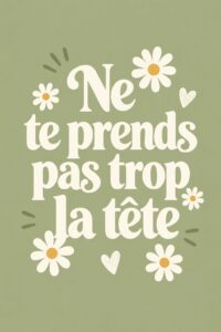 Un plan de travail décoré avec des stickers esthétiques et inspirants pour étudiants.