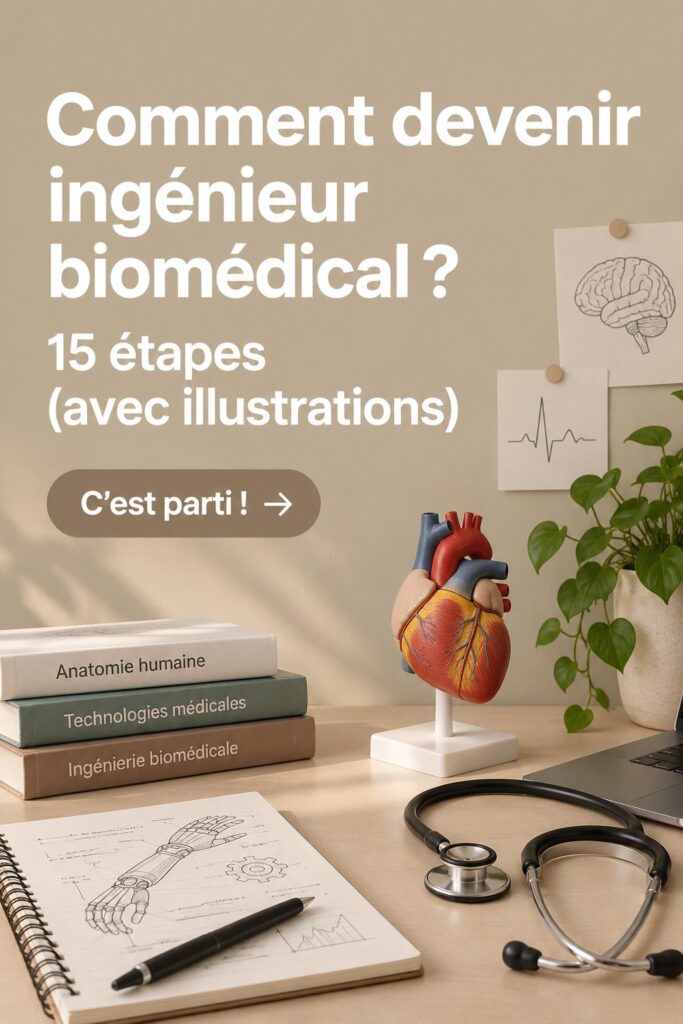 Étudiant en ingénierie biomédicale travaillant sur un projet de recherche.