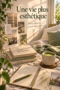 Espace d'étude inspiré de l'esthétique Tumblr avec des éléments décoratifs créatifs et colorés.
