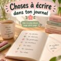Un étudiant écrit dans son journal avec des stylos colorés.