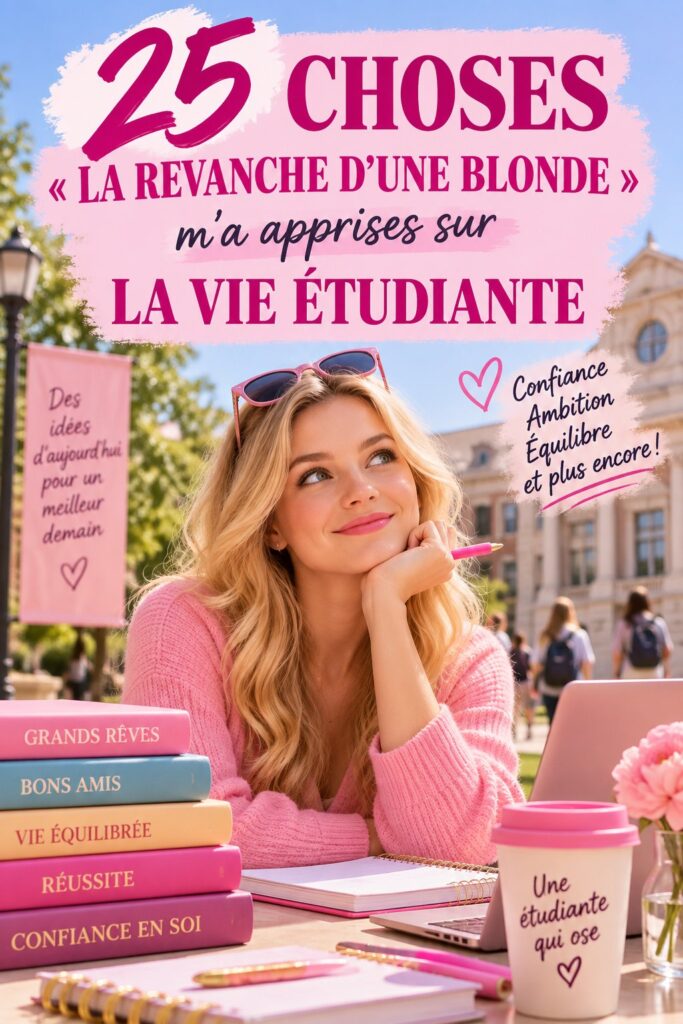 Scène emblématique de 'La Revanche d'une blonde' illustrant l'affirmation de soi