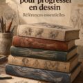 Couverture d'un livre d'anatomie pour les artistes, montrant des illustrations détaillées du corps humain.