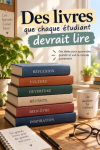 Un étudiant lisant un livre dans un cadre paisible, symbole de l'importance de la lecture dans le parcours académique.