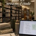 Espace d'étude bien organisé avec bureau, livres et matériel scolaire pour les étudiants.