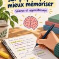 Etudiant écrivant dans un carnet, illustrant l'organisation des pensées sur papier.