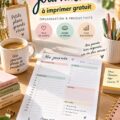 Un exemple de planning journalier à imprimer pour une meilleure organisation étudiante