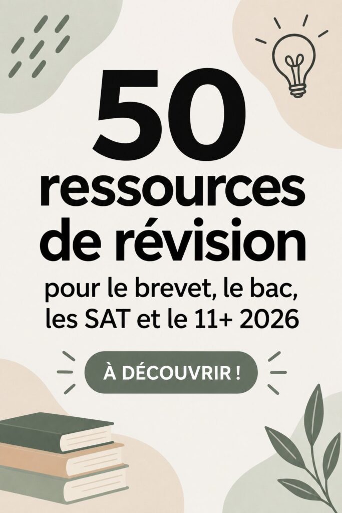 Un collage d'outils de révision gratuits pour les étudiants