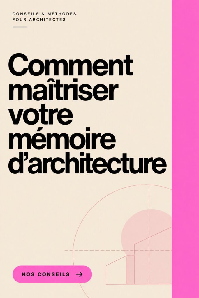 Un étudiant travaille sur son mémoire d'architecture dans un environnement calme, avec des plans et des notes autour de lui.