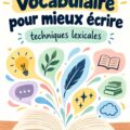 Un étudiant assis à un bureau en train de lire un livre afin d'enrichir son vocabulaire pour mieux écrire.