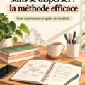 Étudiant en train d'étudier seul dans un environnement calme et organisé