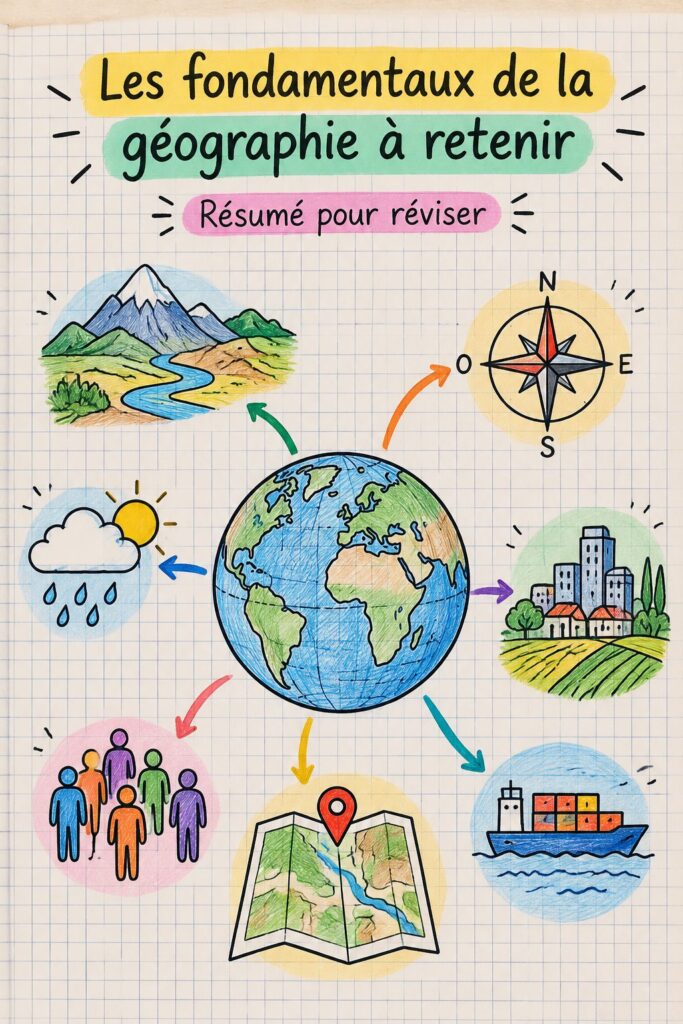 Fiche de révision sur les bases de la géographie