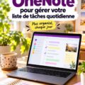 Capture d'écran de OneNote montrant une liste de tâches organisée