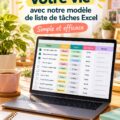 Modèle de liste de tâches sur Excel organisé pour étudiants