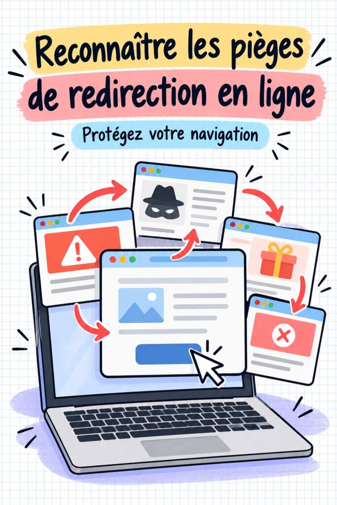 Étudiant utilisant son ordinateur pour naviguer sur Internet en toute sécurité.